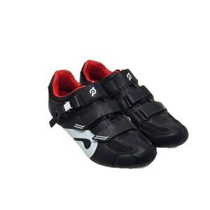 Peloton Cycling Black Bike Shoes With Cleats Size 46 Men's 12